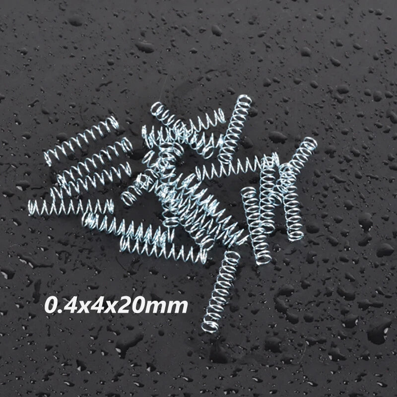 Small Compression Springs Ballpoint Pen Spring 0.4mm Wire Dia 20 25 30mm Long