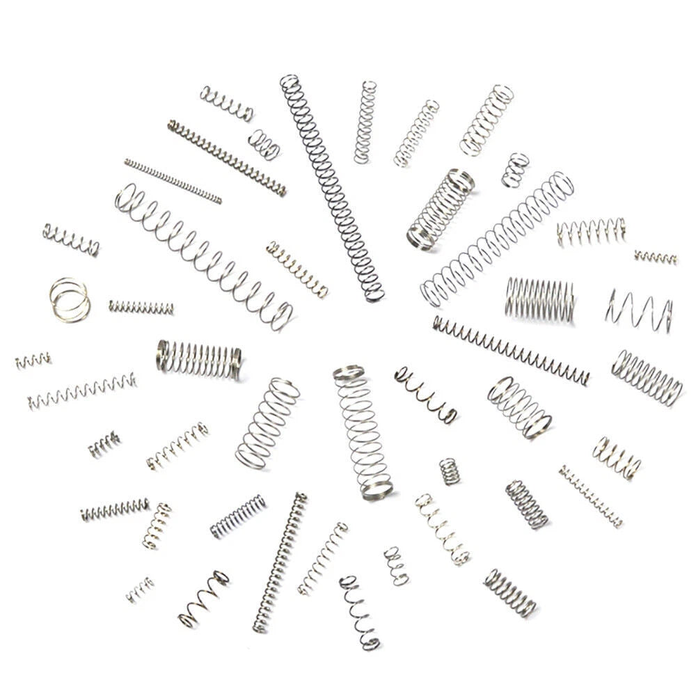 Compression Spring A2 304 Stainless Steel Wire Dia 0.7mm - 0.8mm Various Length