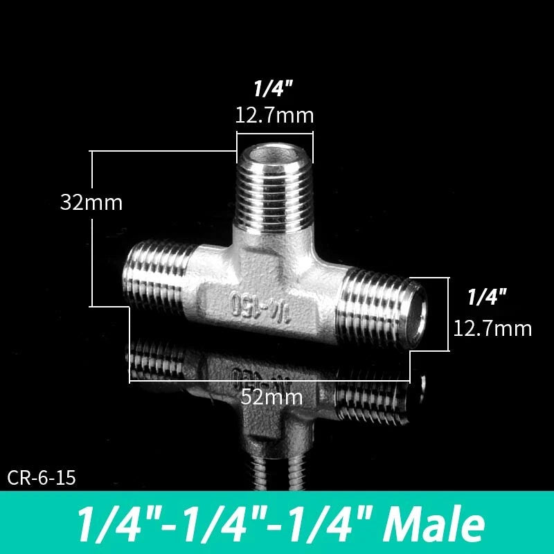 Stainless Steel BSP Pipe Fittings — Plug, Nipple, Elbow, T-Piece & More (1/8" to 4")