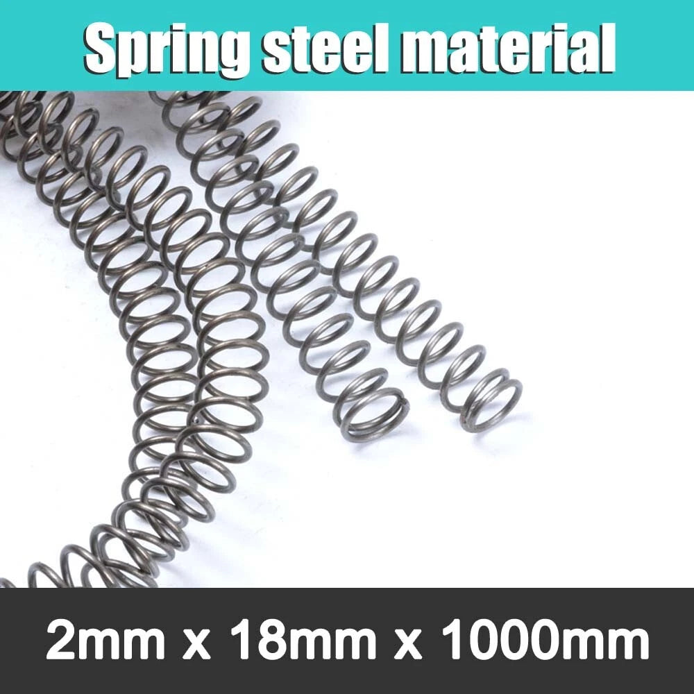 1000mm length Spring Stee Wire 0.3mm-6mm ,OD 6mm-60mm Compression Spring 1 Meter