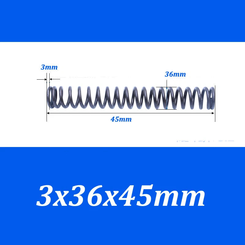 Compression Spring 30-40mm Diameter & 20-100mm Length Pressure Big 3mm Wire Dia