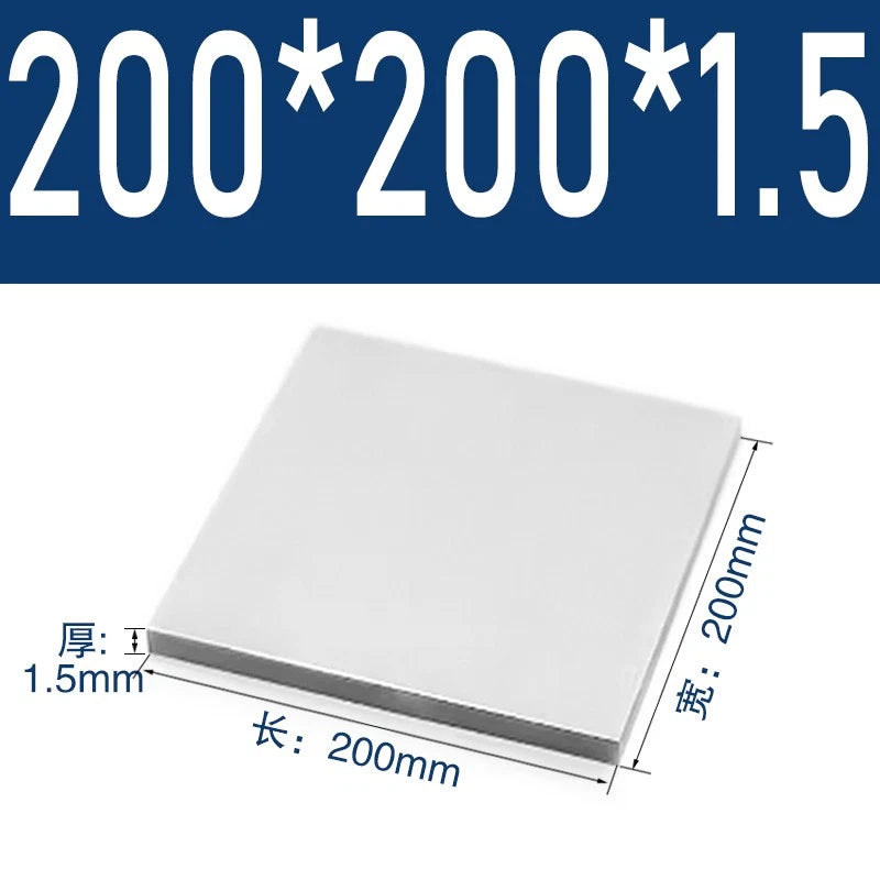 304 Stainless Steel Sheet Plate 0.3mm 0.5mm 0.8mm 1mm 2mm 3mm 4mm 5mm Thick