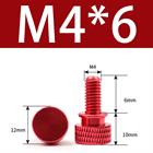 M3 M4 Anodized Aluminum Thumb Screws — Knurled Head Hand Bolts for PC Case, Fishing Rigs & DIY Projects