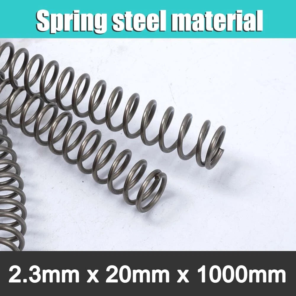 1000mm length Spring Stee Wire 0.3mm-6mm ,OD 6mm-60mm Compression Spring 1 Meter