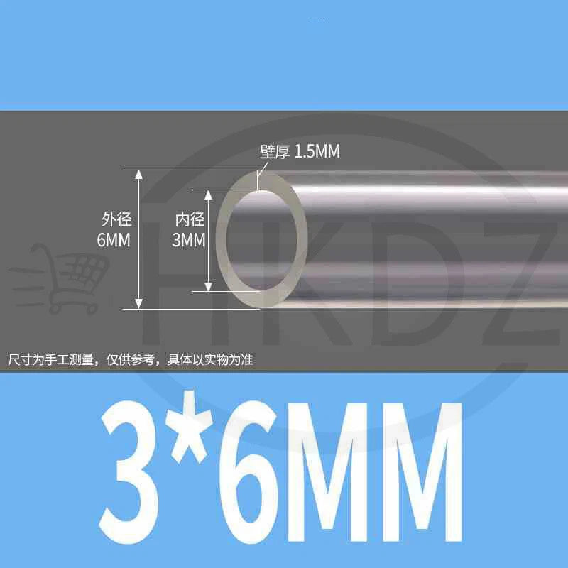 Clear PVC Hose Pipe Tube – Flexible Plastic Tubing for Water, Air, Pond & Aquarium