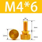 M3 M4 Anodized Aluminum Thumb Screws — Knurled Head Hand Bolts for PC Case, Fishing Rigs & DIY Projects