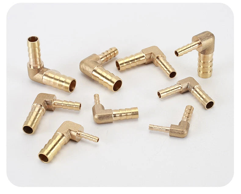 Brass Reducing Hose Fittings – Straight, L, T & Y Connectors for Gas & Air Tube