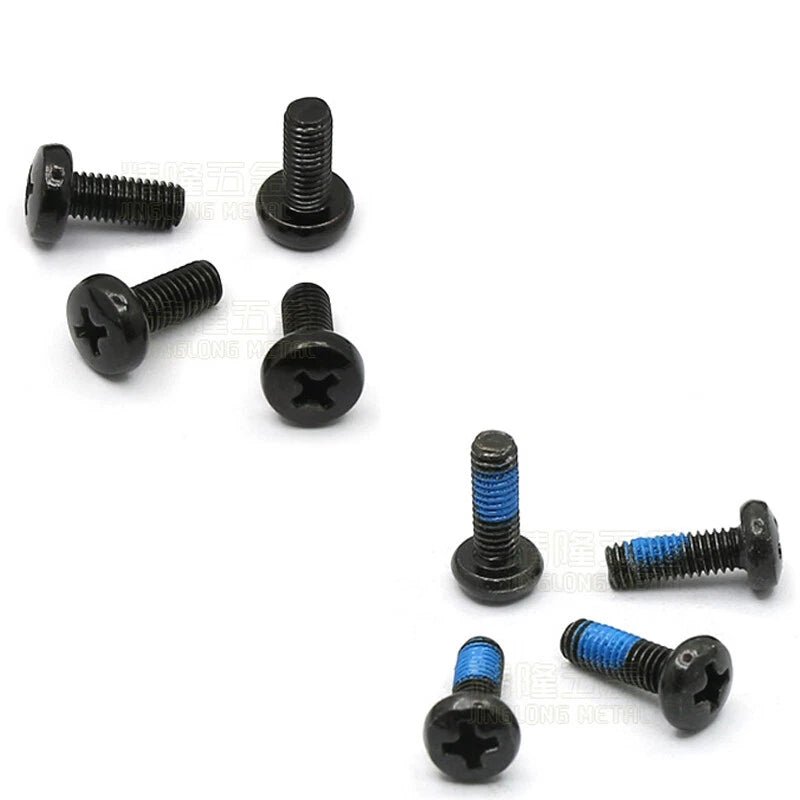 M4 M5 M6 Phillips Round Pan Head Machine Screws – Carbon Steel, Multiple Finishes, 5–45mm Lengths - HomeDIYer