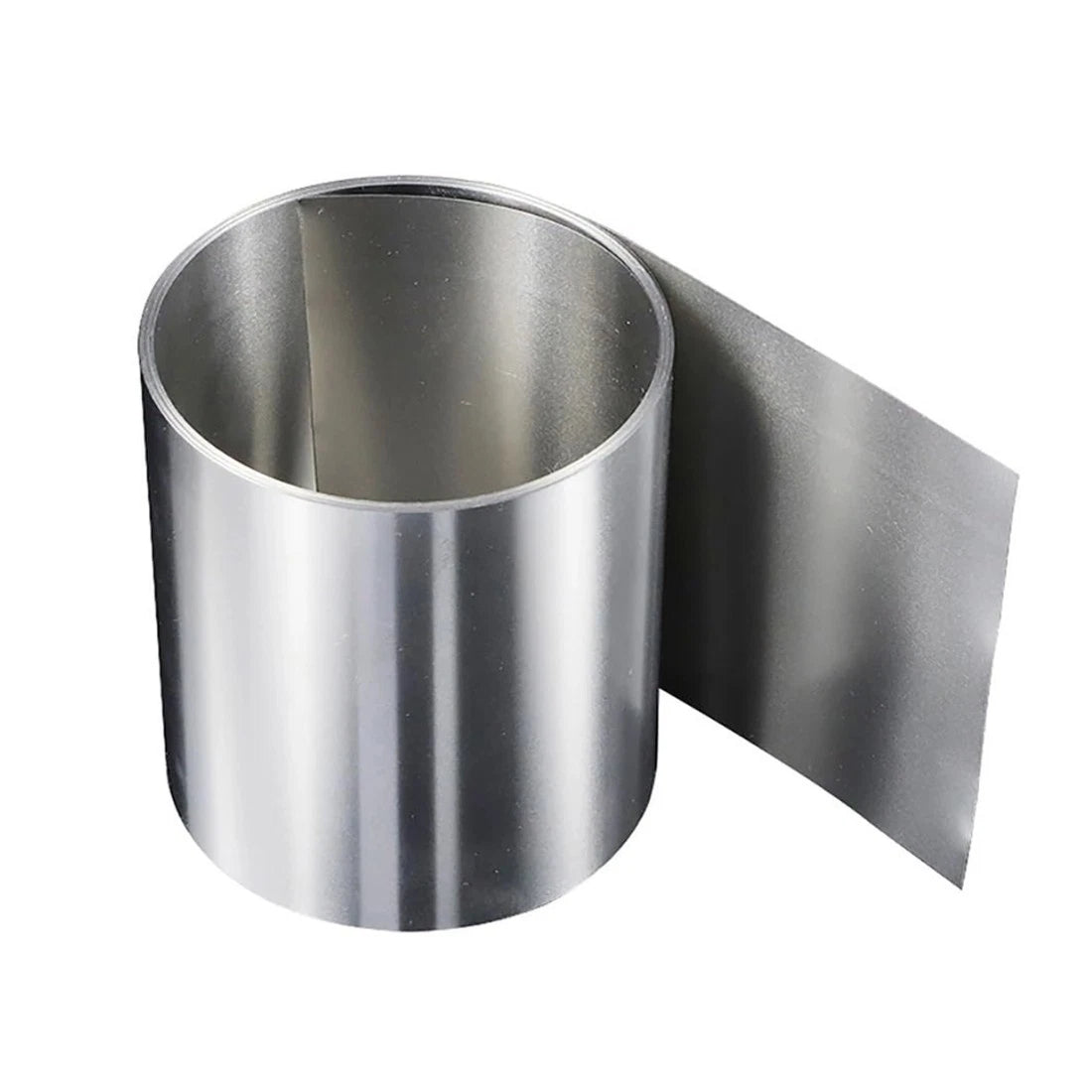Titanium Foil Plate Sheet TA1/TC4 0.01mm~0.6mm Thick Metal Sheet Foil Band Roll