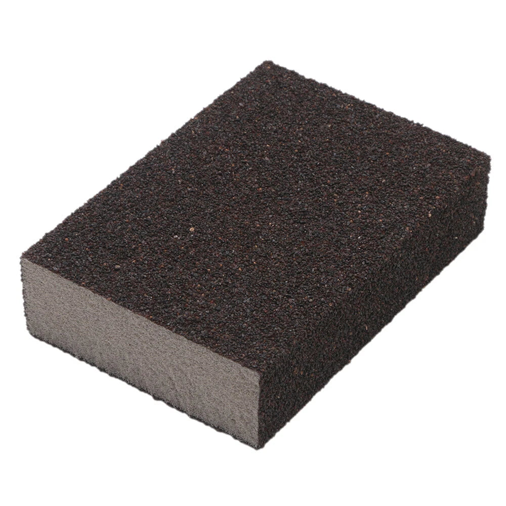 Rectangular Foam Sanding Blocks — P60 to P400 Grit Wet & Dry Sanding Sponge for Flat and Curved Surfaces