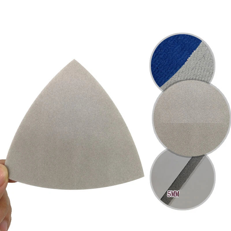 Wet Dry Sponge Mouse Sanding Sheets Discs 90mm 300-3000 Grit Hook Loop Sandpaper