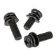 Phillips Pan Head Machine SEM Screws with Spring & Flat Washer | M2.5–M6 Carbon Steel