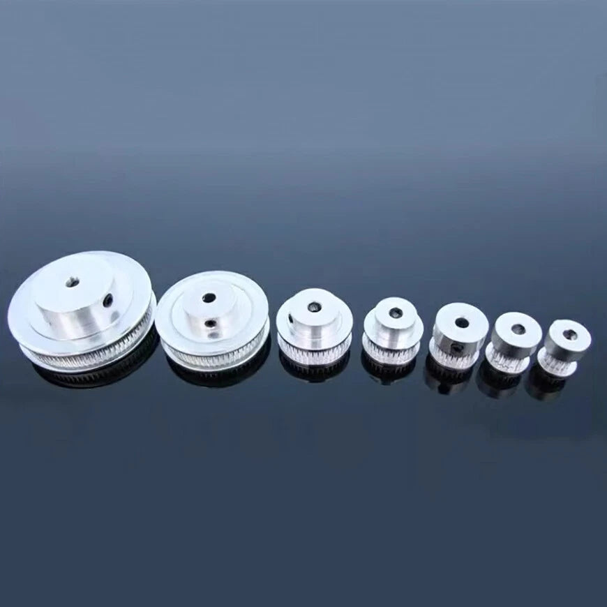 2GT 2mm Pitch Timing Belt Pulleys Drive Pulley 16 20 25 30 60 Tooth Fit 6mm Belt