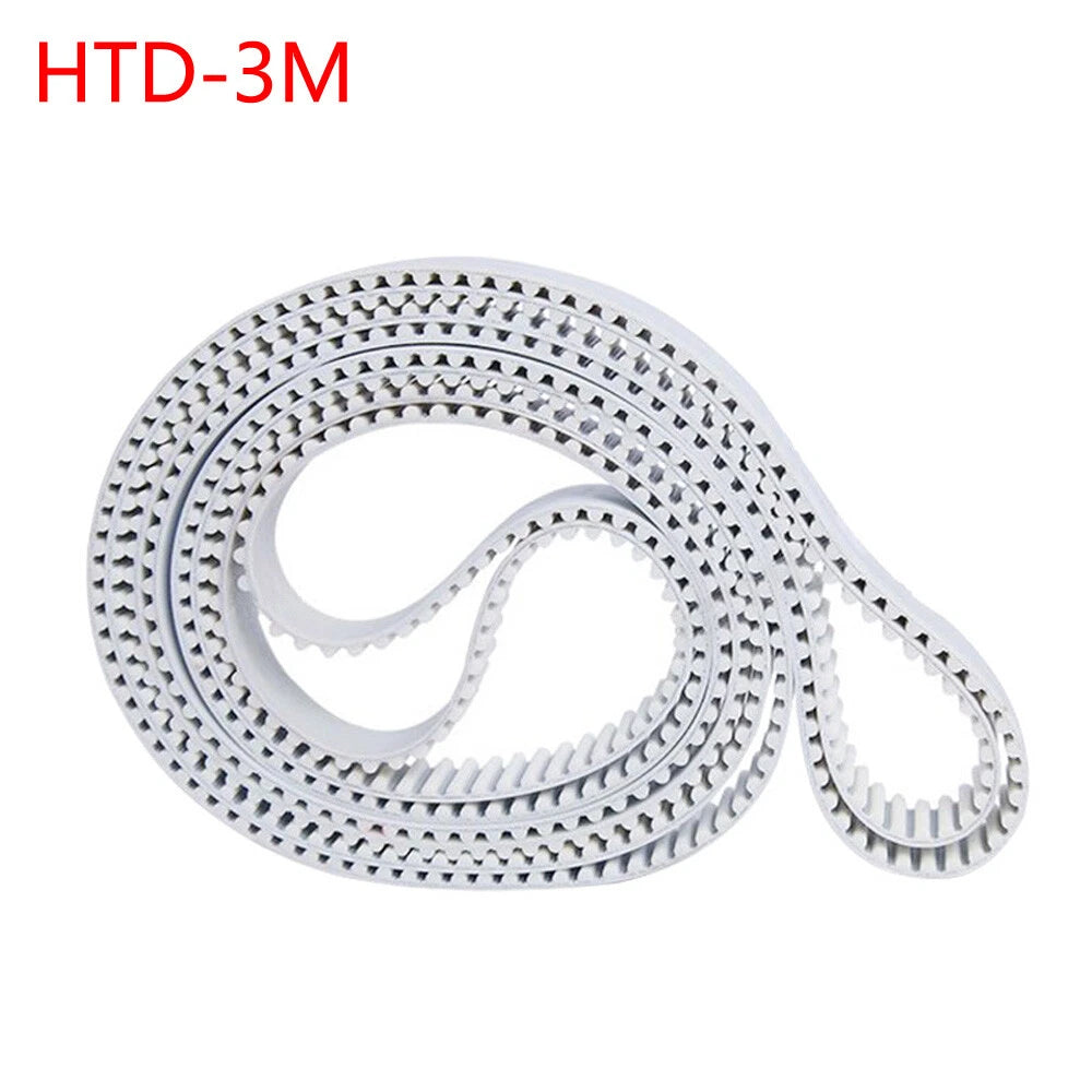 HTD-3M Closed Loop Timing Belt – 3mm Pitch, 15mm Wide, PU Polyurethane (2208–3915mm)