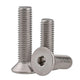 M3–M12 Countersunk Hex Socket Screws – 316 Stainless Steel (A4), DIN7991, 4–100mm