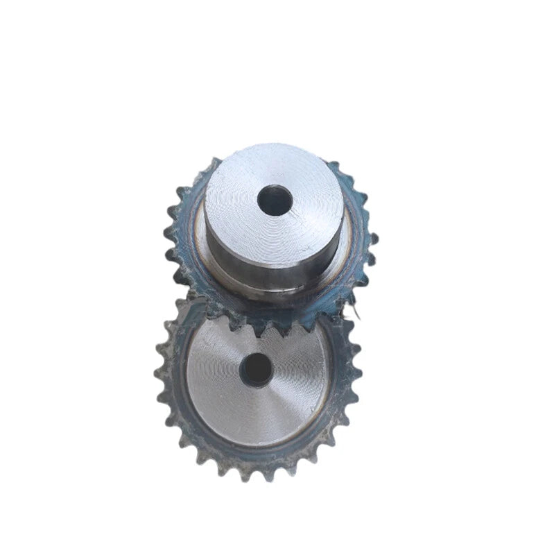 Simplex Sprocket Wheel for #25 (04C) Roller Chain, 9T-30T, Pitch 1/4" （6.35mm）