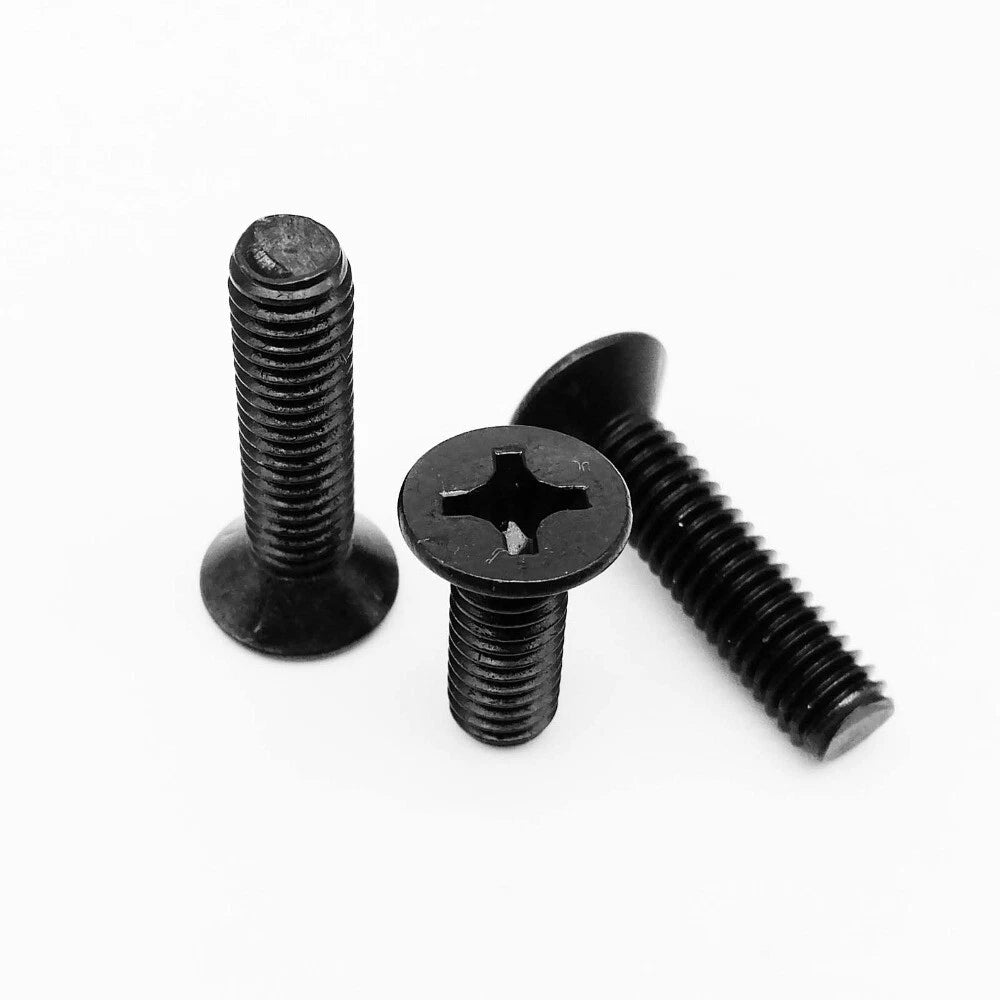 A2 Stainless Steel Phillips Flat Head Machine Screws M2 M2.5 M3 M4 M5 M6 — Countersunk Bolts
