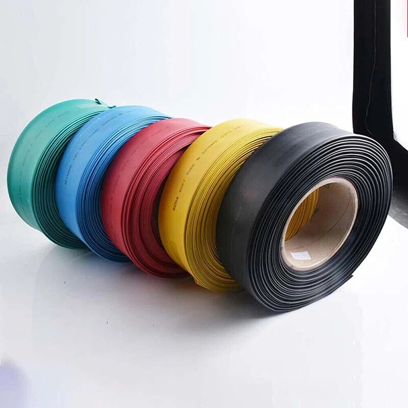 2:1 Heat Shrink Tubing — Electrical Wire Wrap & Cable Sleeving, Multiple Sizes & Colors