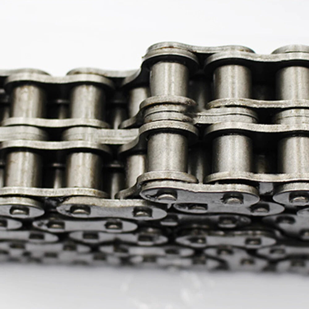 #25, #35, #40, #50, #60 Simplex Roller Chains 1/4", 3/8", 1/2", 5/8", 1" Pitch
