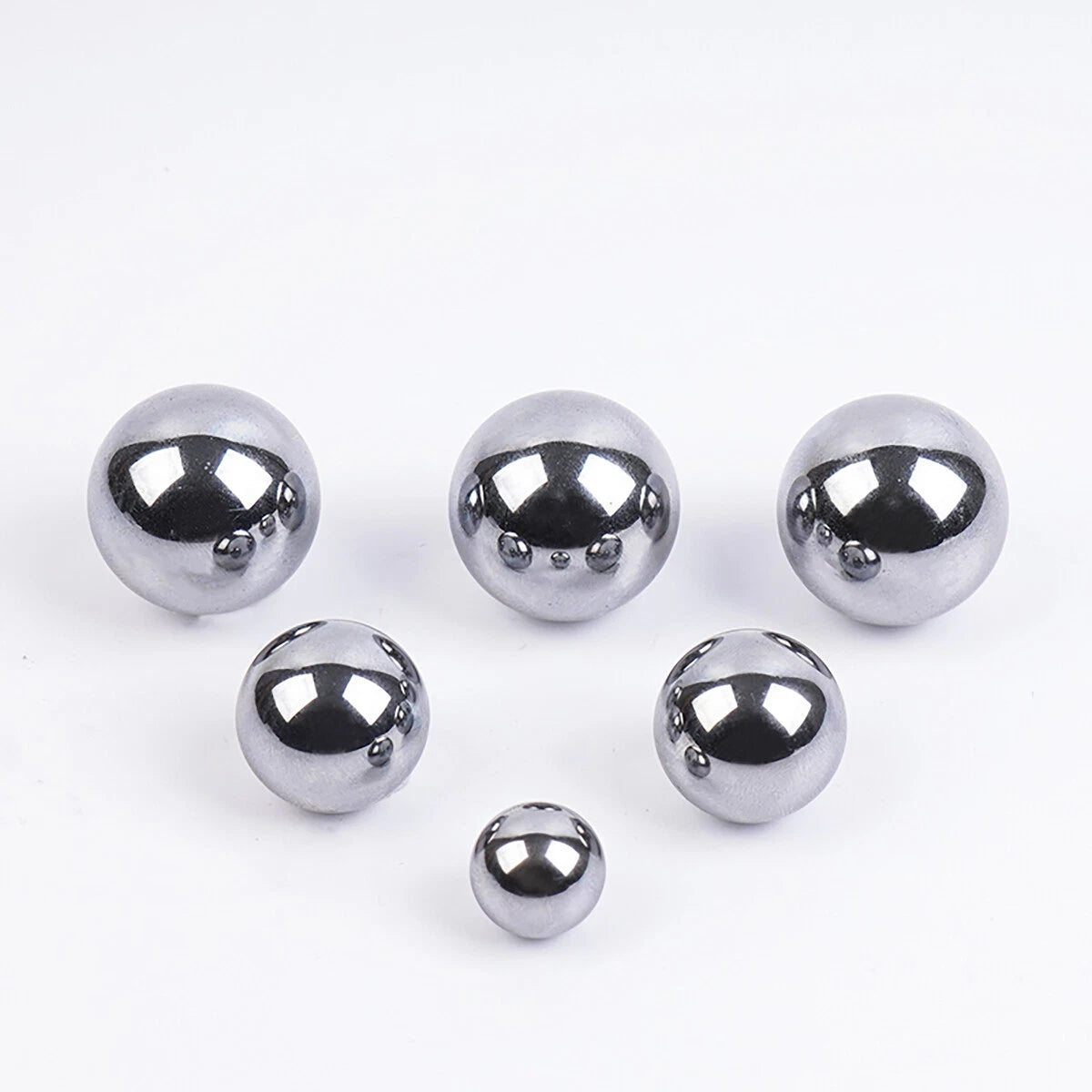 High-Precision 1mm to 19mm Diameter 440C Stainless Steel Ball Bearings (G10)