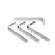 L Shaped Hexagon Key Allen Wrench Screws High Strength Class 12.9 45 Gauge Steel