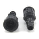 Plastic Barbed Hose Connector Fitting – Male & Female Thread
