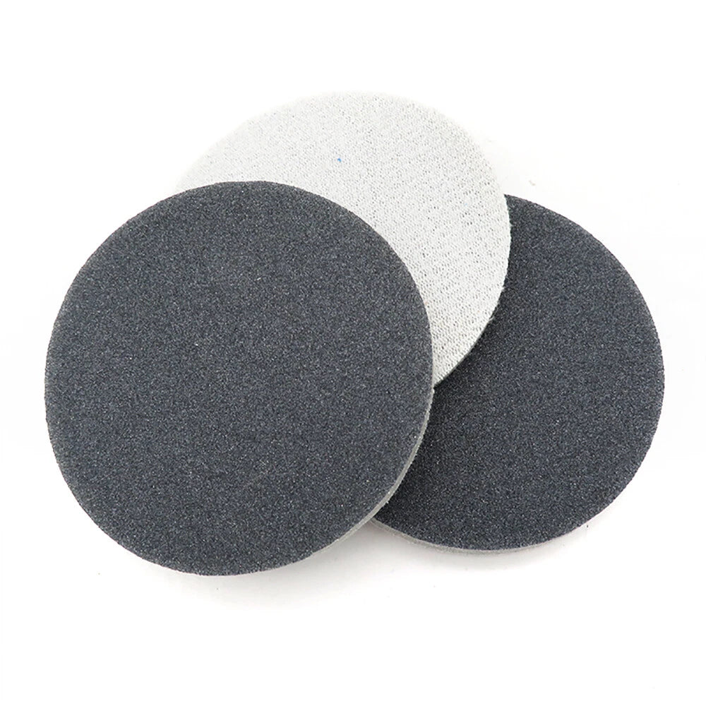 75mm Wet/Dry Foam Sanding Discs Hook&Loop Sandpaper Polishing Pads 400-3000 Grit