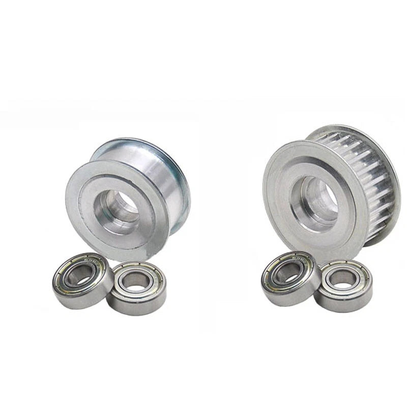 5M Smooth-Tooth Idler Pulley 12-50 Teeth Bore 3mm-25mm for 20mm Width Belt