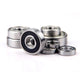 ID 10mm Deep Groove Ball Bearings Double Sealed GCR15 Steel Roller Ball Bearing