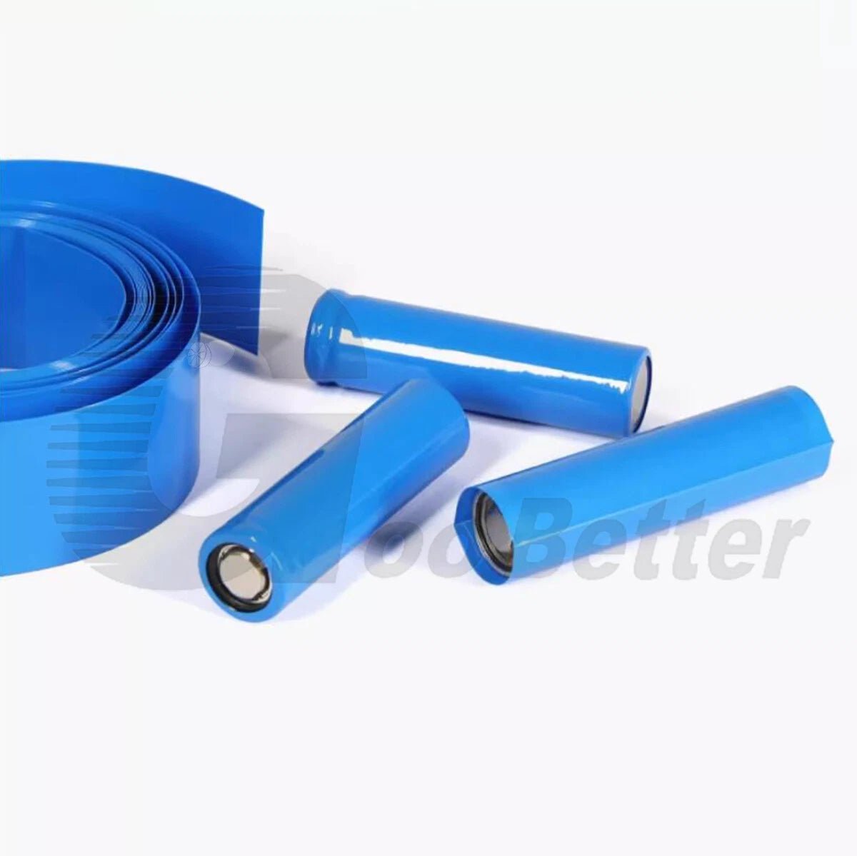Blue PVC Heat Shrink Tubing for RC Battery Packs — 7mm to 95mm, LiPO / NiMH / NiCd - HomeDIYer