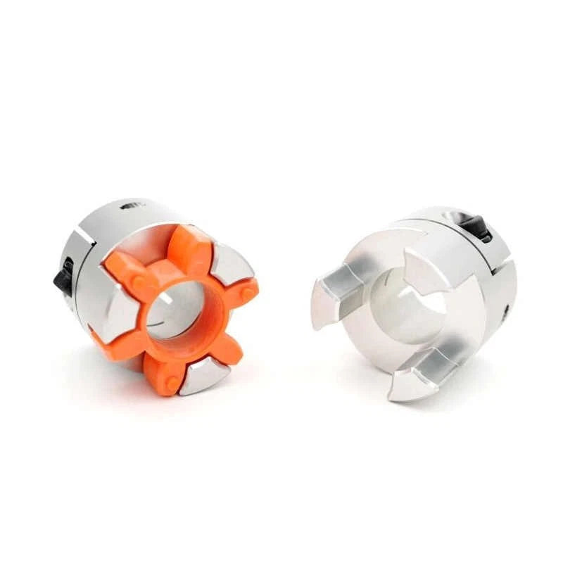 CNC Shaft Coupler Aluminum Alloy Flexible Plum Spider Jaw Coupling All Bore Size