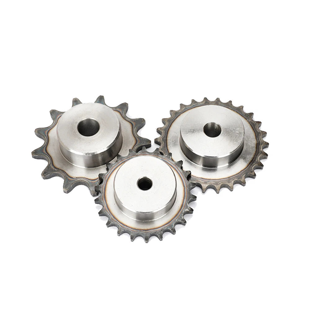 Simplex Sprocket Wheel for #40 ( 08B ) Roller Chain, 9T to 60T, Pitch 1/2" inch