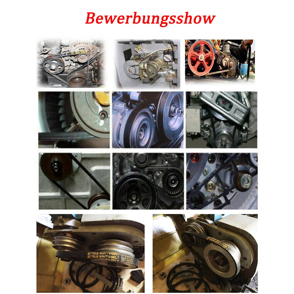 A/B/C/D Section V-Belt Metric — Transmission Drive Belt 500–5000mm