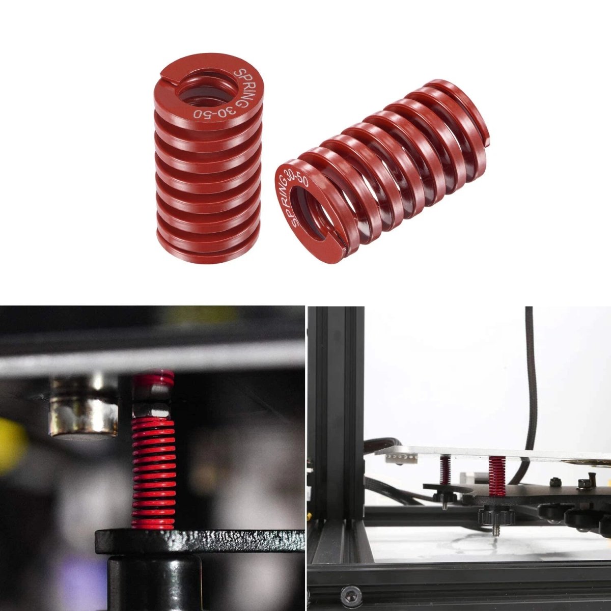 Medium load Compression Die Spring 30mm - 50mm Diameter & Up To 500mm Long JIS - HomeDIYer