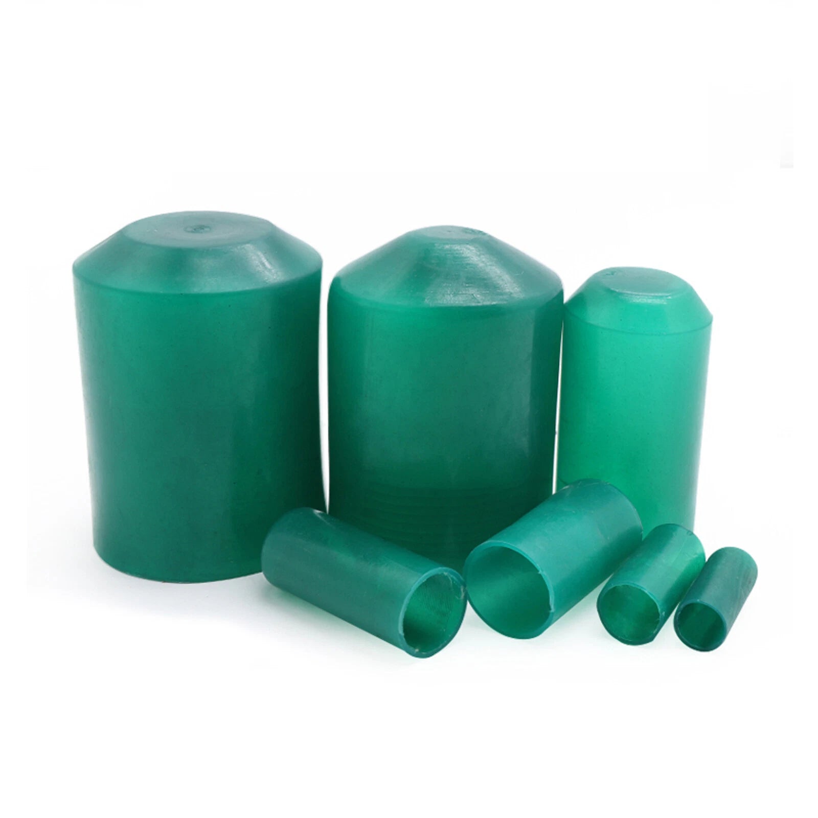 Heat Shrink End Caps with Adhesive Glue Lined — 8mm to 130mm, 2:1 Ratio, 35KV Rated