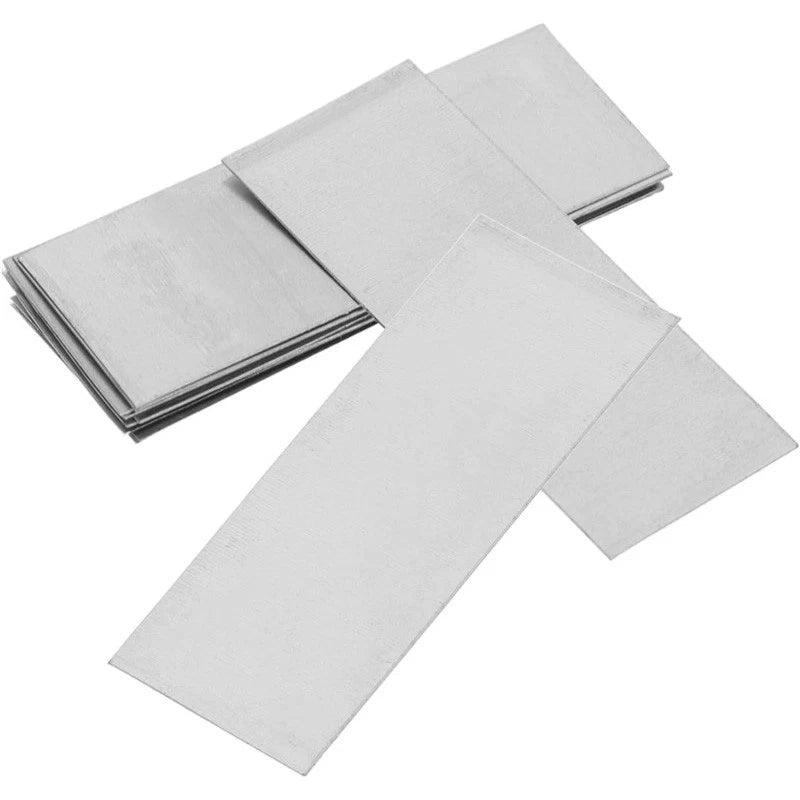 99.995% High Purity Zinc Zn Sheet Plate Metal Foil Anode Electroplating For Lab