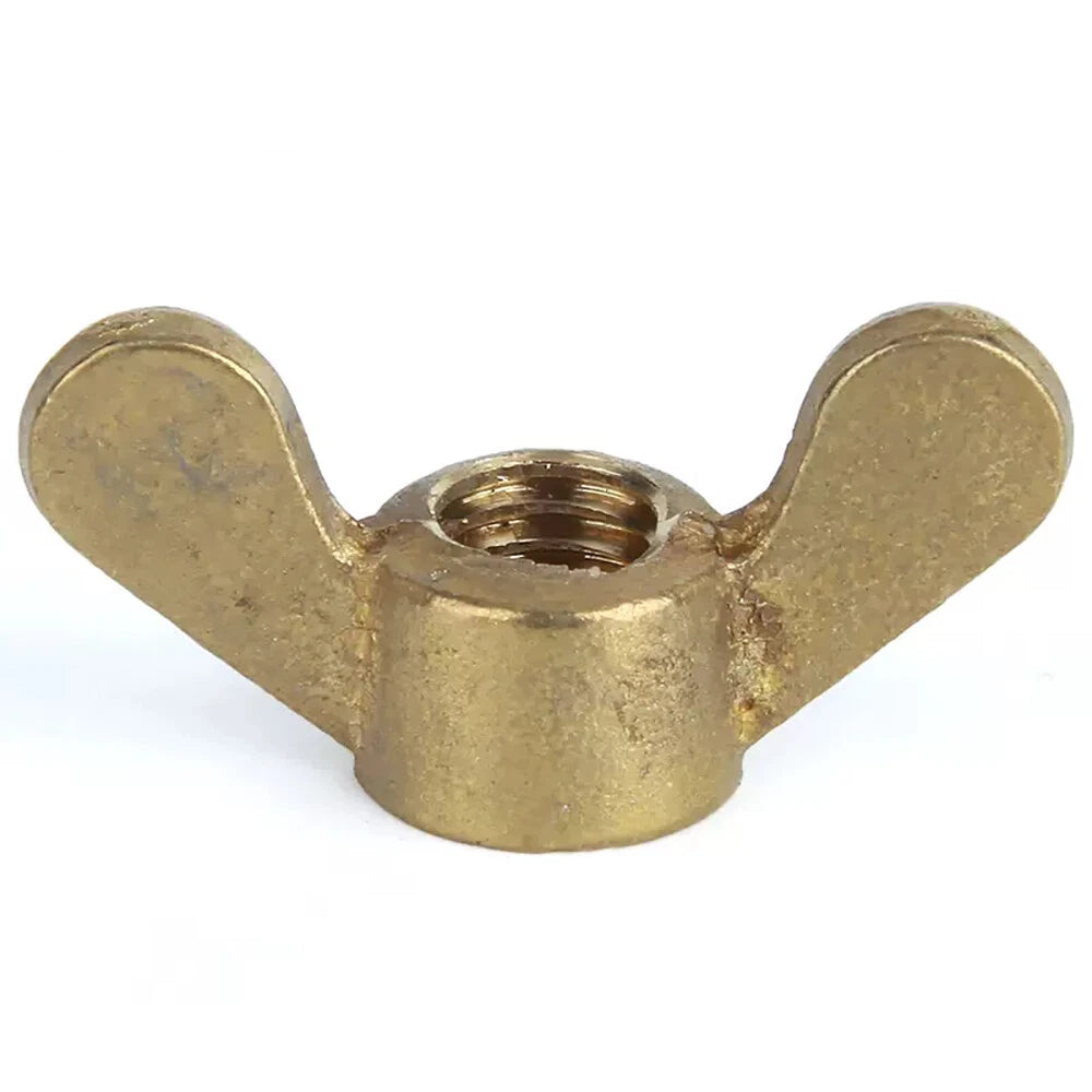 M3-M12 Brass / Stainless Steel Wing Nuts Butterfly Nuts To Fit Bolts And Screws
