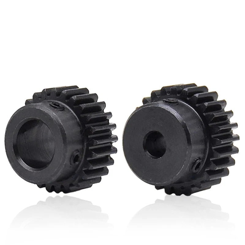 1 Module 45# Steel Spur Gear 33T-150T 1M Metal Pinion Gear For Motor CNC Robot