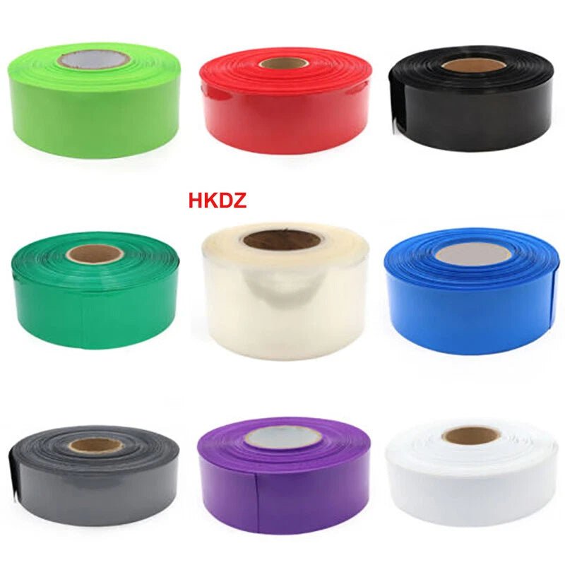PVC Heat Shrink Tubing Insulation Wrap Sleeve — 110mm to 625mm Wide - HomeDIYer
