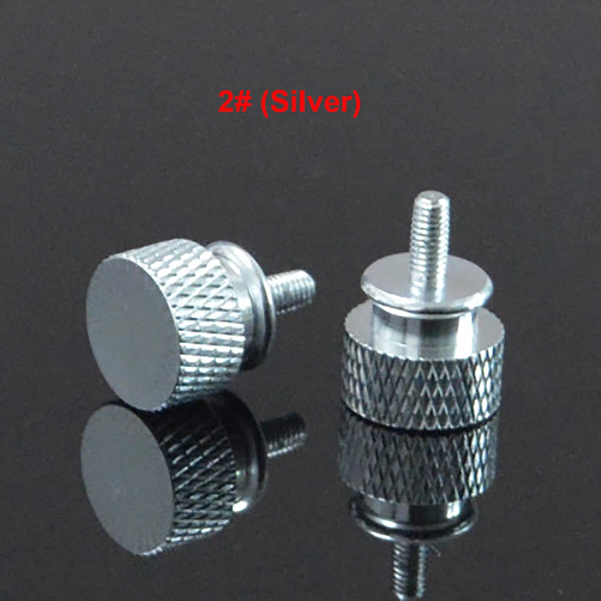 M3 Knurled Thumb Screws – Color Anodized Aluminum Alloy for PC Case Panels