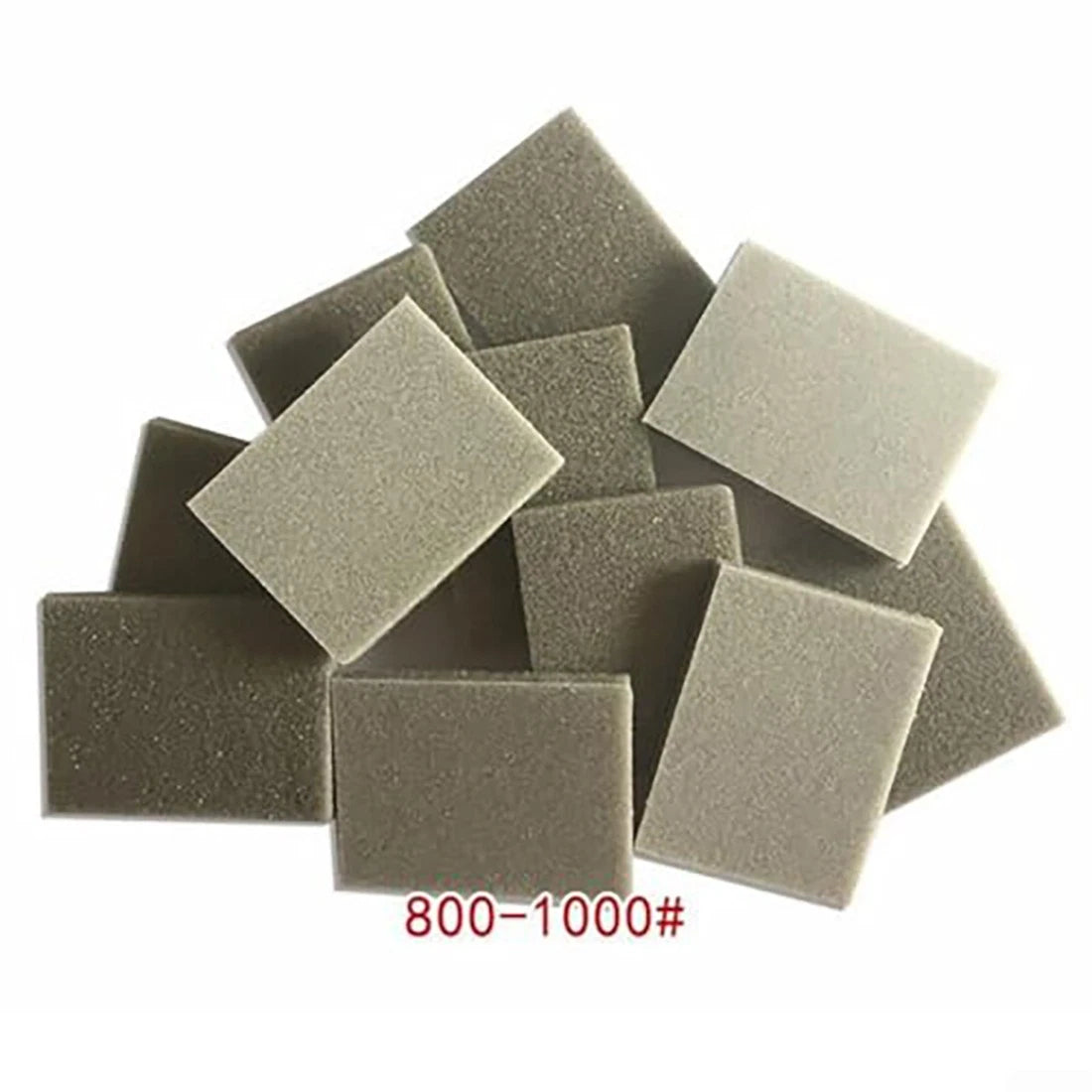 No Hook & Loop Foam sponge Sandpaper Polis Sanding Sheets 300~3000 Grit Wet&Dry
