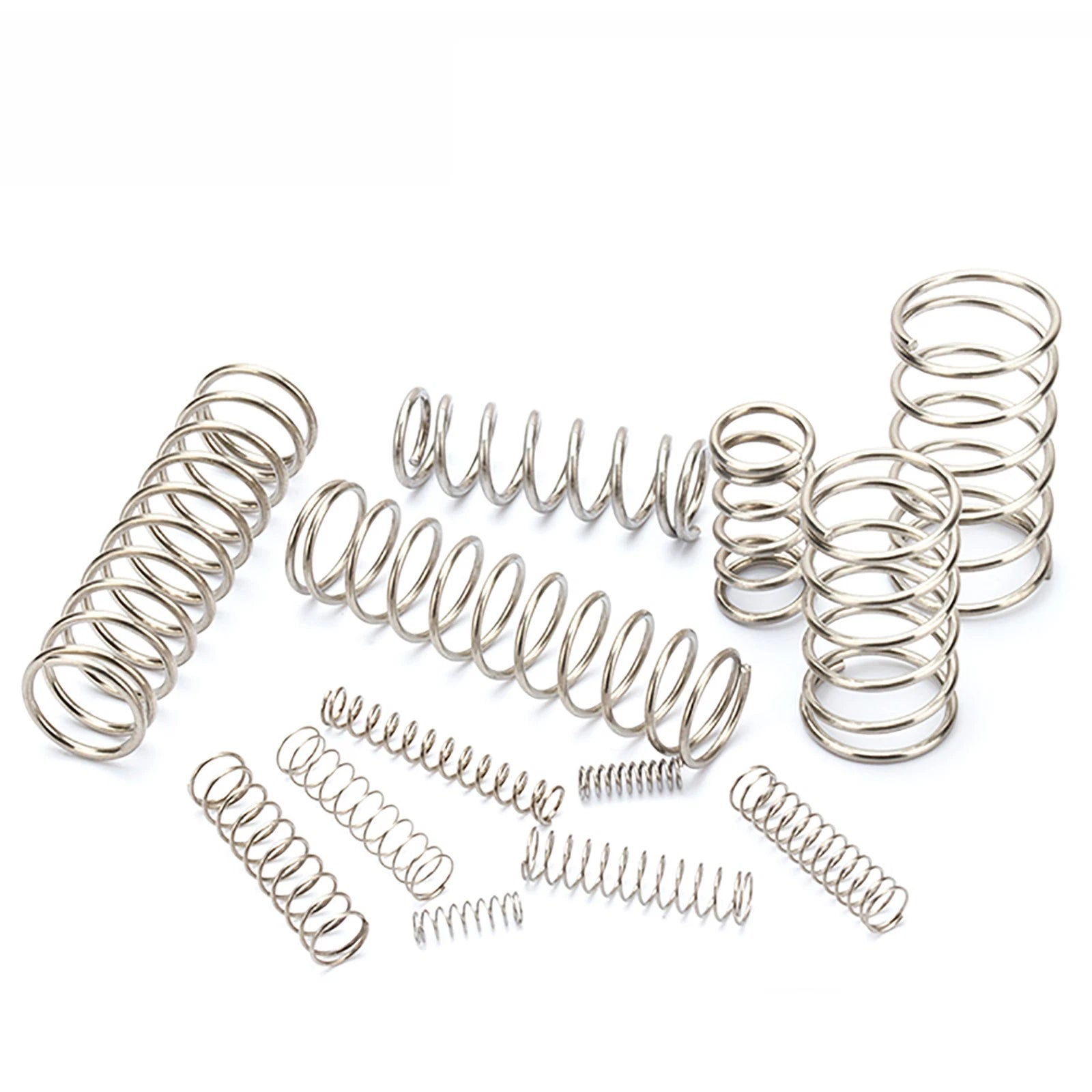 Stainless Steel Compression Springs Spring Ø0.6mm/0.7mm/0.8mm wire ,  L= 10-50mm
