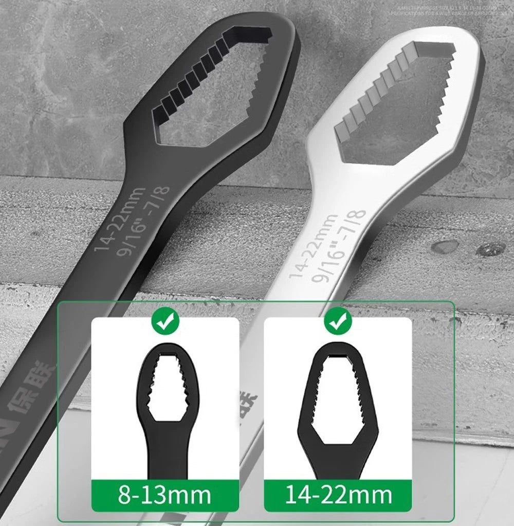 8-24mm Universal Torx Wrench Double-head Self-tightening Adjustable Wrench Tools