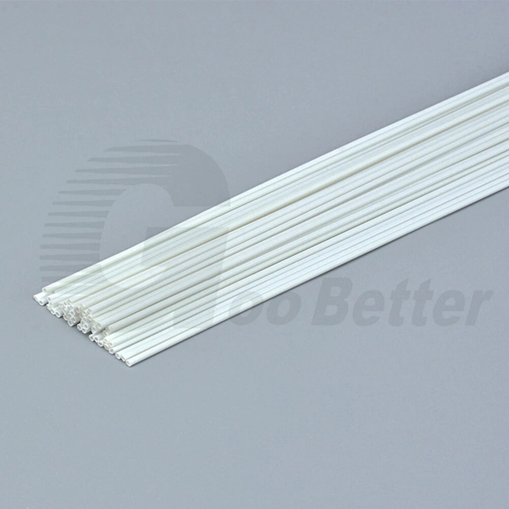 ABS Plastic Round Tube 250mm — Hollow Pipe for Model Making & DIY Craft (2mm–8mm OD)