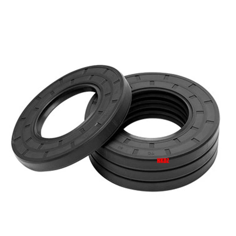 NBR Rotary Shaft Oil Seals — Metric TC Skeleton Nitrile Sealing Lip (34–420mm ID)