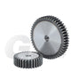 1/1.5/2/2.5/3/4/5 Mod 10-150T Spur Gear 45# Steel Pinion Gear Thickness 10-40mm