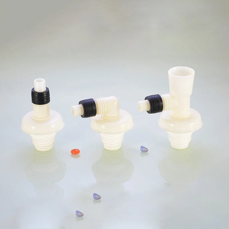 ABS Anti-Overflow Drain Pipe Fittings — Drainpipe Joints for Washing Machine, Kitchen & Basin