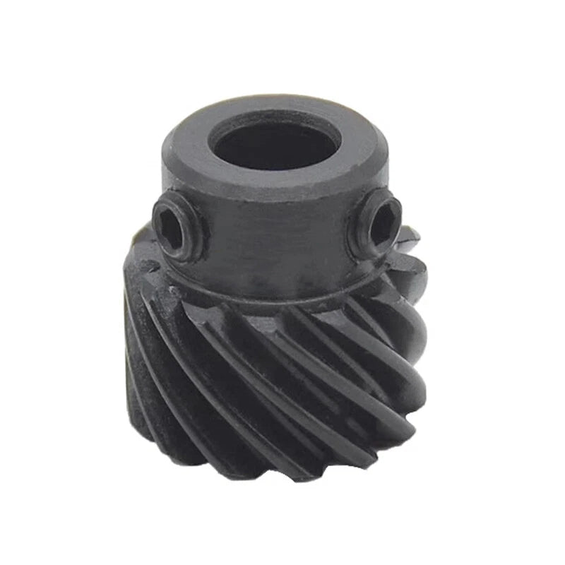 45# Steel Helical Gear 1 Mod 12-25 Teeth Blackened Pinion Transmission Gears