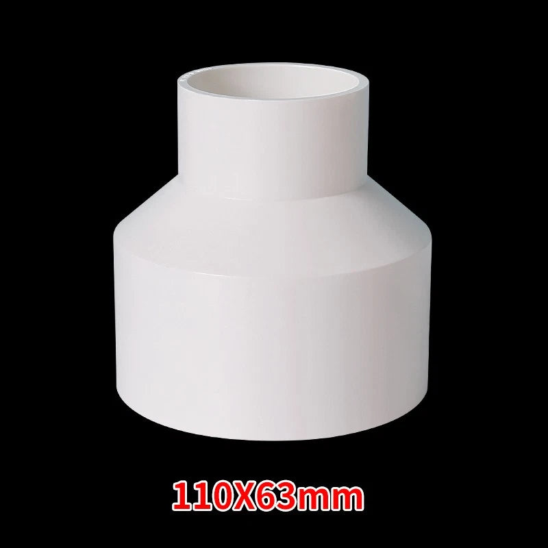 110-200mm PVC Pipe Reducing Plumbing Concentric Connector Coupling Fittings Big