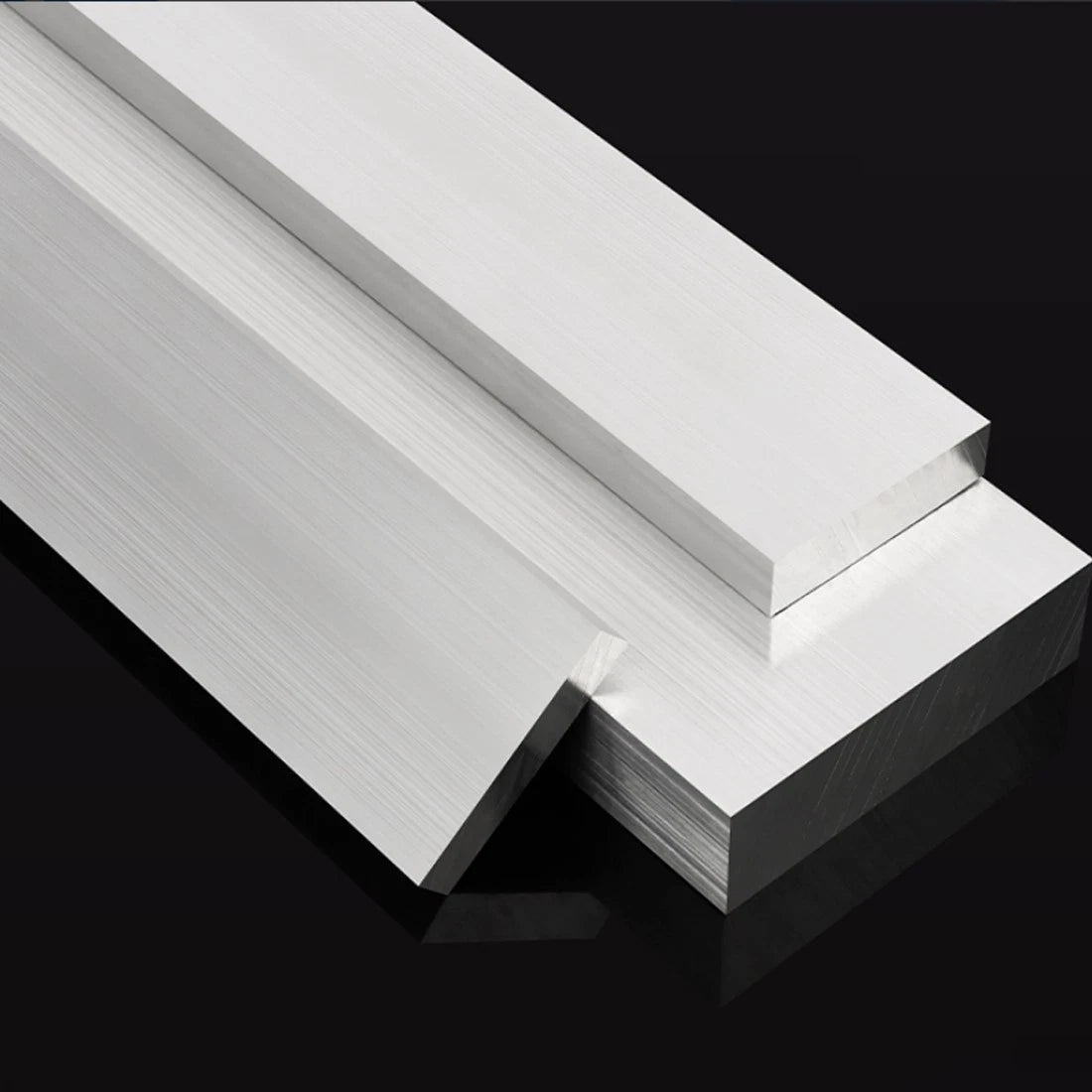 Stainless Steel Flat Bar Plate Grade 304 Various Size & Length 100/200/300/500mm